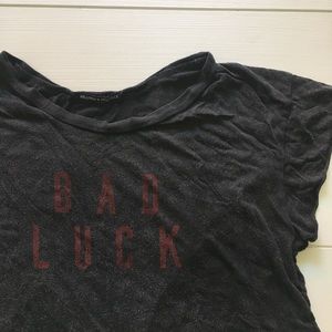 Bad Luck Brandy Melville Crop Top